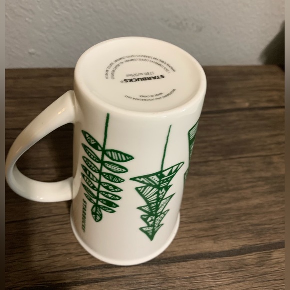 Starbucks coffee mug pine trees, 2015 great gift! New - Picture 6 of 9